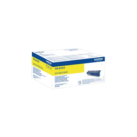 Toner Brother TN-910Y Amarelo - Capacidade para 9.000 páginas | Loja BluePixel