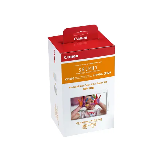 Tinteiro Canon RP-108 + 108 folhas A6 100x148mm | Qualidade Canon | bluepixel.pt