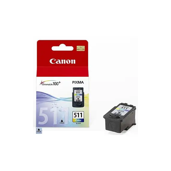 Tinteiro Canon 511 Cor 2972B001 - Cartucho de Tinta de 9ml para Impressoras Canon | bluepixel.pt