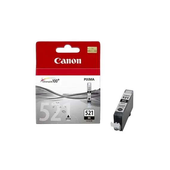 Tinteiro Canon 521 Preto 2933B001 - Cartucho de Tinta para Impressoras Canon | BluePixel.pt