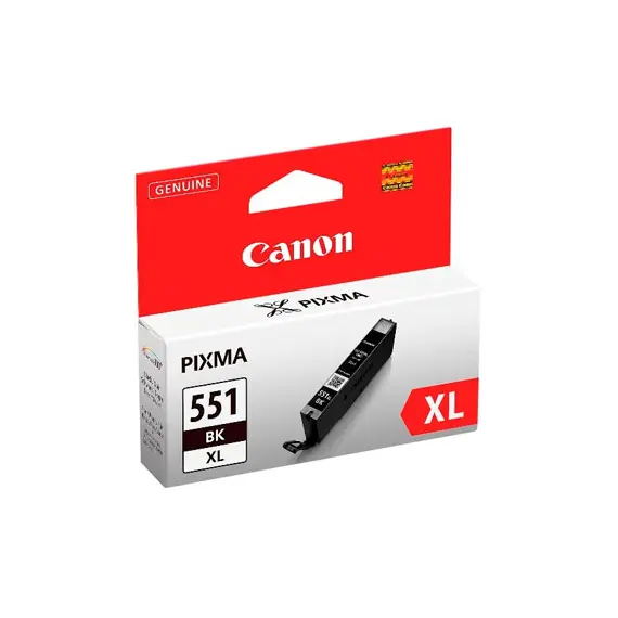 Tinteiro Canon 551XL Preto Foto 6443B001 - Alta Capacidade para Impressoras Canon na bluepixel.pt