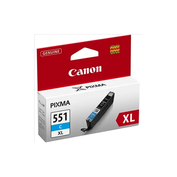Tinteiro Canon 551XL Azul 6444B001 - Alta Capacidade para Impressoras Canon | bluepixel.pt