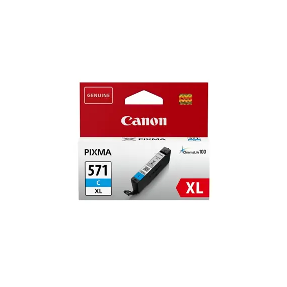 Tinteiro Canon 571XL Azul 0332C001 - Alta Capacidade para Impressoras Canon | bluepixel.pt