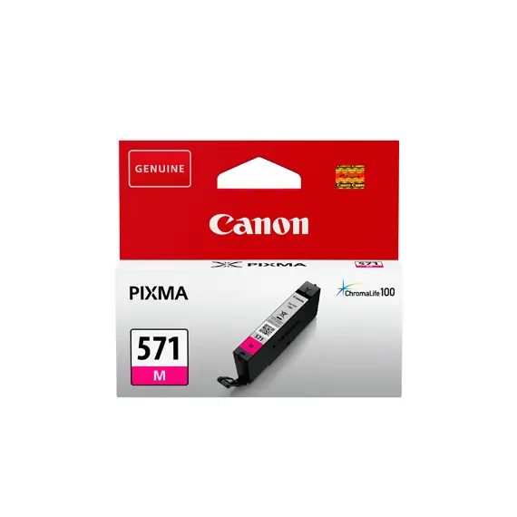 Tinteiro Canon 571 Magenta 0387C001 - Cartucho de Tinta de 7ml para Impressoras Canon | bluepixel.pt