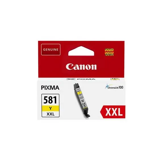 Tinteiro Canon 581XXL Amarelo 1997C001 - Alta Capacidade para Impressoras Canon | bluepixel.pt