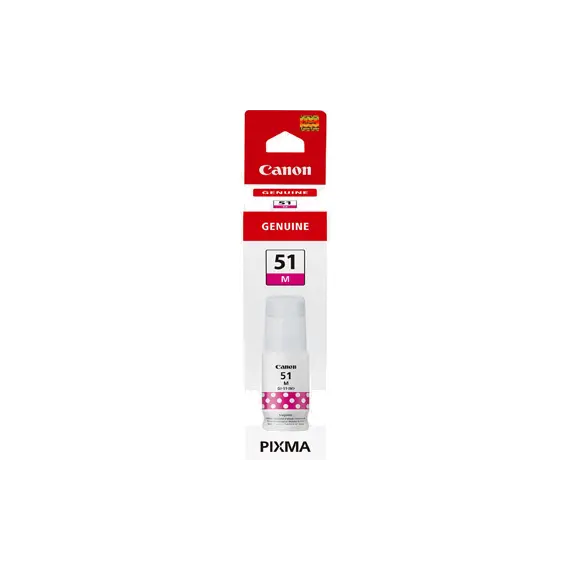 Tinteiro Canon GI-51M Magenta 70ml - Compatível com Impressoras Canon | bluepixel.pt