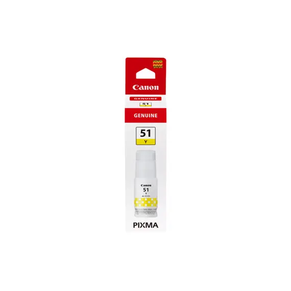 Tinteiro Canon GI-51Y Amarelo 70ml - Compatível com Impressoras Canon | bluepixel.pt