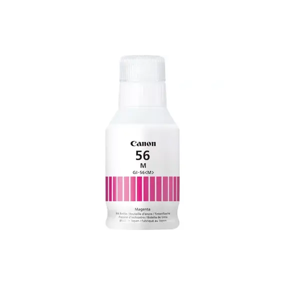 Tinteiro Canon GI-56M Magenta 135ml - Alta Capacidade para Impressoras Canon na bluepixel.pt