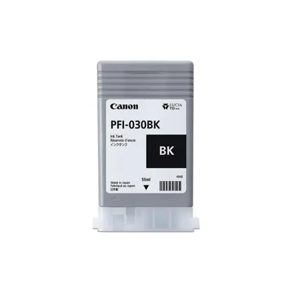 Tinteiro Canon PFI-030 Preto 55ml - Compatível com Impressoras Canon | bluepixel.pt