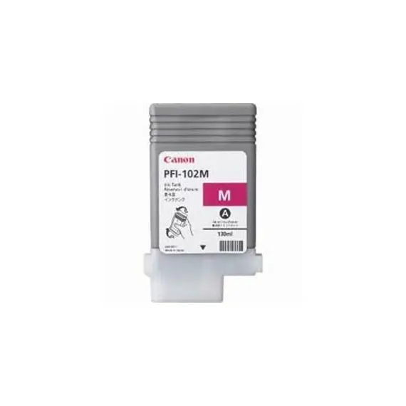 Tinteiro Canon PFI-102 Magenta 130ml | Compatível com Impressoras Canon | Loja BluePixel