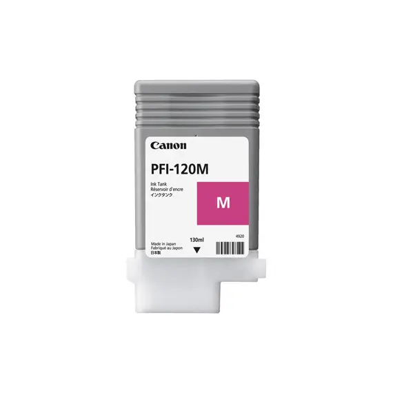 Tinteiro Canon PFI-120 Magenta 130ml | Compatível com Impressoras Canon | BluePixel.pt