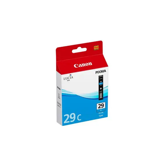 Tinteiro Canon 29 Azul 36ml (4873B001) - Impressão de Alta Qualidade na BluePixel
