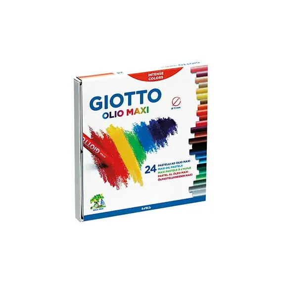 Lápis Pastel a Óleo Giotto Olio 24un - Materiais de Arte de Alta Qualidade na bluepixel.pt