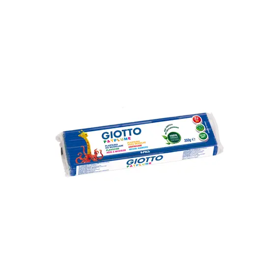 Plasticina Azul Escuro Patplume Giotto 350g | Material de Modelar para Crianças