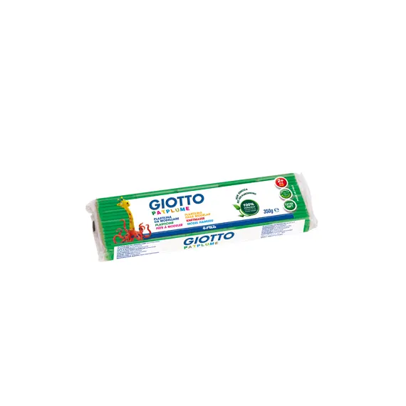 Plasticina Verde Claro Giotto 350g - Material de Modelagem Criativo para Crianças