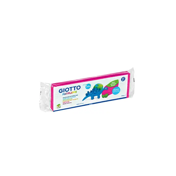 Plasticina Magenta Giotto Patplume 350g - Massa de Modelar de Alta Qualidade para Crianças