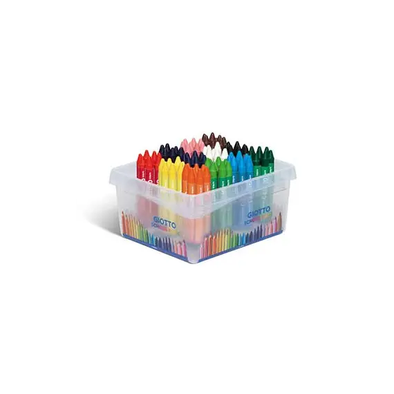 Lápis de Cera Giotto Maxi Schoolpack 96un - Material Escolar de Qualidade na bluepixel.pt