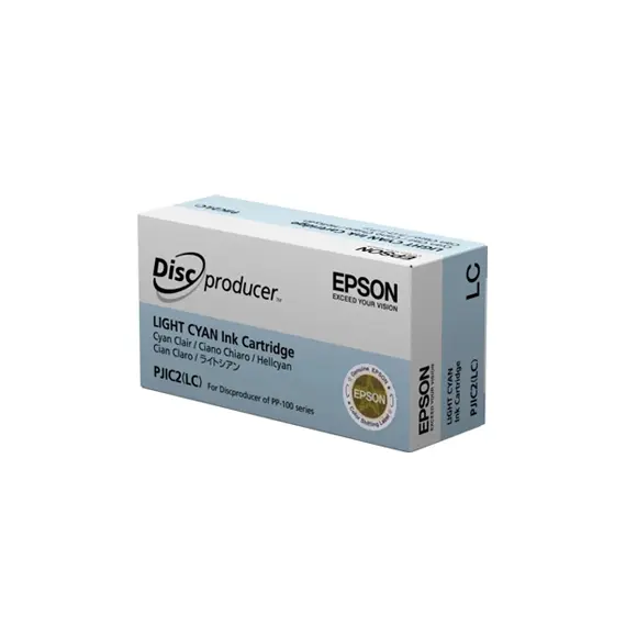 Tinteiro Epson PJIC7 Azul Claro C13S020689 | Cartucho de Tinta Compatível Epson para Impressoras de Alta Qualidade