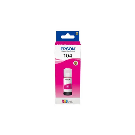 Tinteiro Epson 104 Magenta C13T00P340 70ml - Impressões vibrantes até 7500 páginas | BluePixel.pt