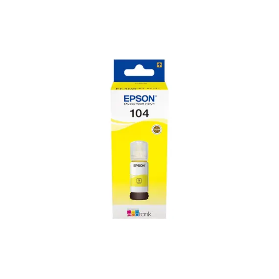 Tinteiro Epson 104 Amarelo C13T00P440 70ml - Rendimento até 7500 páginas | BluePixel.pt