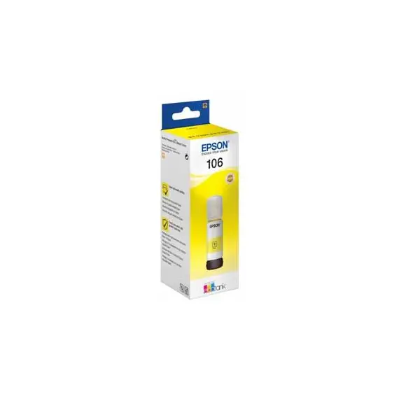 Tinteiro Epson 106 Amarelo C13T00R440 70ml - Impressões vibrantes e alta capacidade | BluePixel.pt