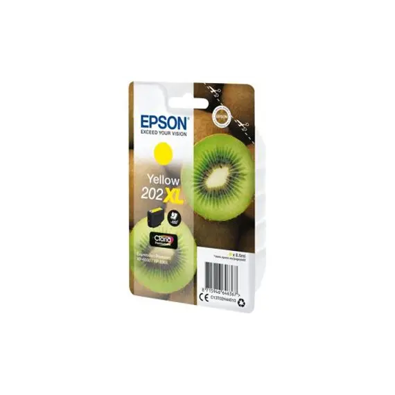 Tinteiro Epson 202XL Amarelo C13T02H44010 - Alta Capacidade para Impressoras Epson | bluepixel.pt