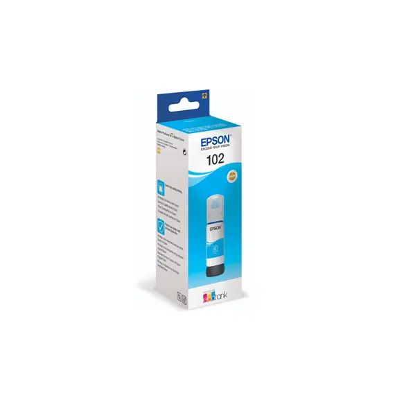 Tinteiro Epson 102 Azul C13T03R240 70ml - Impressões vibrantes e duradouras | BluePixel.pt