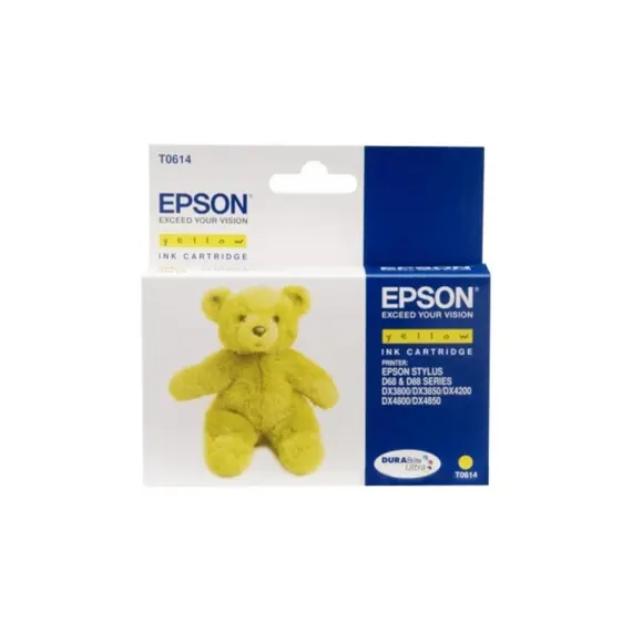Tinteiro Epson T0614 Amarelo C13T06144020 8ml - Impressão vibrante e de alta qualidade | bluepixel.pt