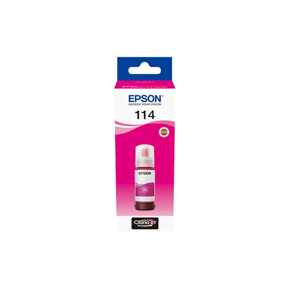 Tinteiro Epson 114 Magenta C13T07B340 70ml - Impressão de Cores Vibrantes na BluePixel.pt