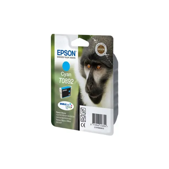 Tinteiro Epson T0892 Azul C13T08924021 - Impressão de Alta Qualidade na BluePixel.pt