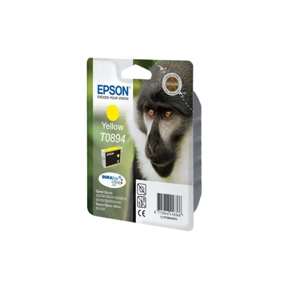 Tinteiro Epson T0894 Amarelo C13T08944021 | Alta Qualidade para Impressoras Epson