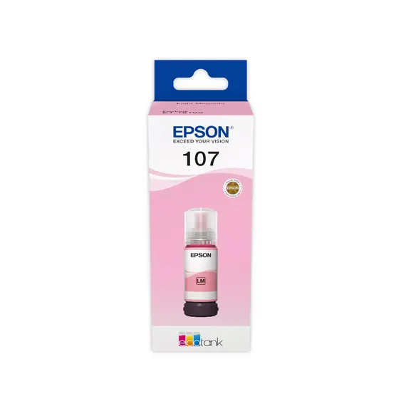 Tinteiro Epson 107 Magenta Claro C13T09B640 70ml - Impressão de alta qualidade na BluePixel.pt