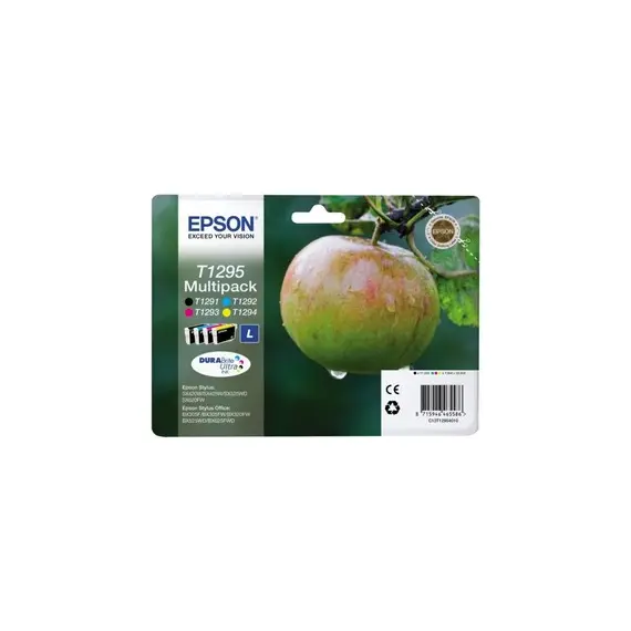 Pack Tinteiros Epson T1295 4 Cores C13T12954010 | Qualidade Epson na BluePixel.pt