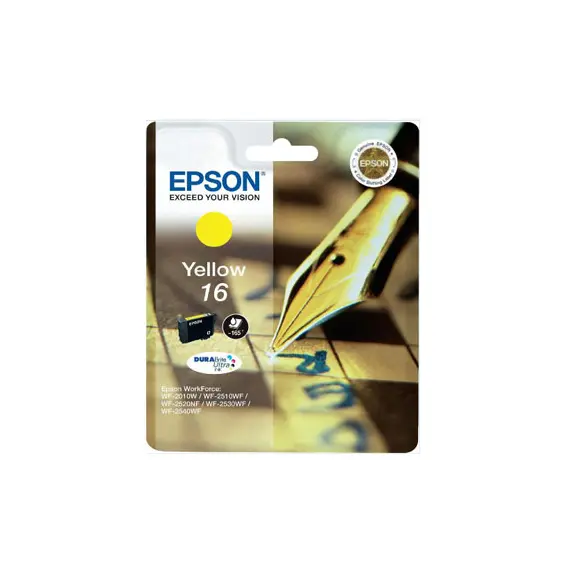 Tinteiro Epson 16 Amarelo C13T16244010 - Compatível com Impressoras Epson | BluePixel.pt