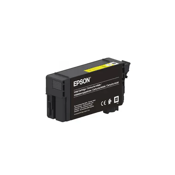Tinteiro Epson T40C440 Amarelo C13T40C440 - 26ml | Compatível com Impressoras Epson | BluePixel.pt