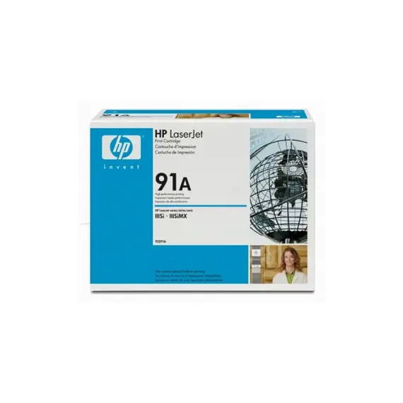 Toner HP 91A Preto 92291A - Compatível com impressoras HP | BluePixel.pt