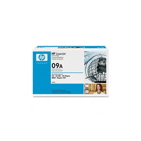 Toner HP 09A Preto C3909A - Alta Capacidade para Impressoras HP | bluepixel.pt
