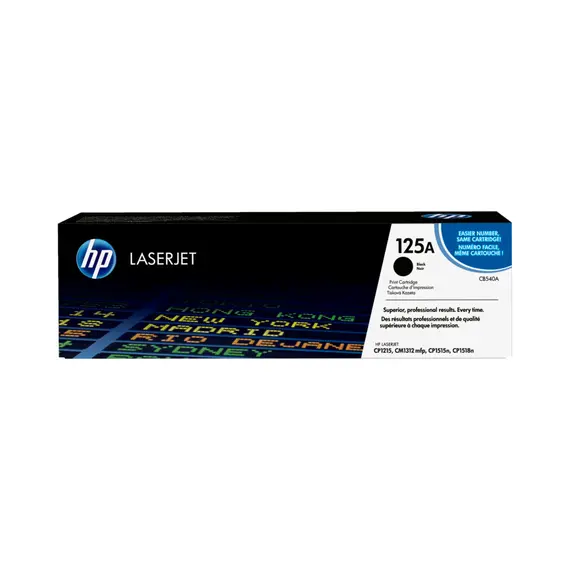 Toner HP 125A Preto CB540A - Compatível com Impressoras HP - Alta Capacidade - bluepixel.pt
