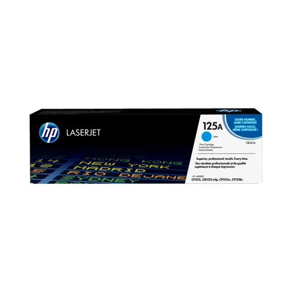 Toner HP 125A Azul CB541A - Compatível com impressoras LaserJet | BluePixel.pt