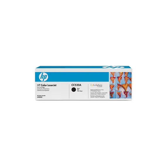 Toner HP 304A Preto CC530A - Compatível com Impressoras HP até 3500 páginas | bluepixel.pt