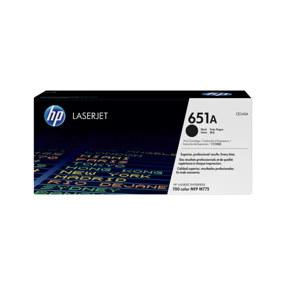 Toner HP 651A Preto CE340A - Compatível com Impressoras HP | BluePixel.pt