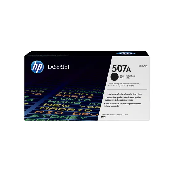 Toner HP 507A Preto CE400A - Compatível com Impressoras HP - 5500 páginas | bluepixel.pt