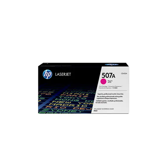 Toner HP 507A Magenta CE403A - Compatível com impressoras HP | BluePixel.pt