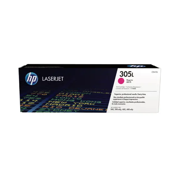 Toner HP 305L Magenta CE413L - Compatível com Impressoras HP | BluePixel.pt