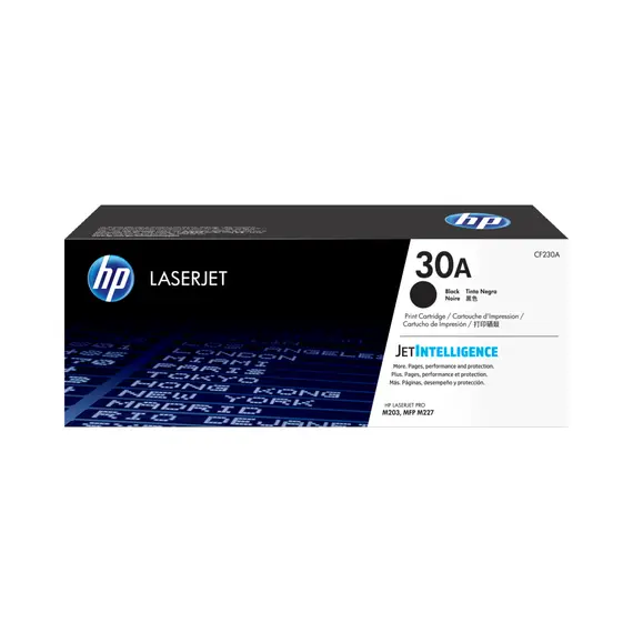 Toner HP 30A Preto CF230A - Compatível com Impressoras HP - 1600 páginas | bluepixel.pt