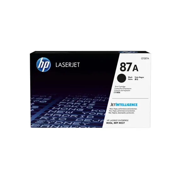 Toner HP 87A Preto CF287A - Compatível com Impressoras HP até 9000 páginas | BluePixel.pt