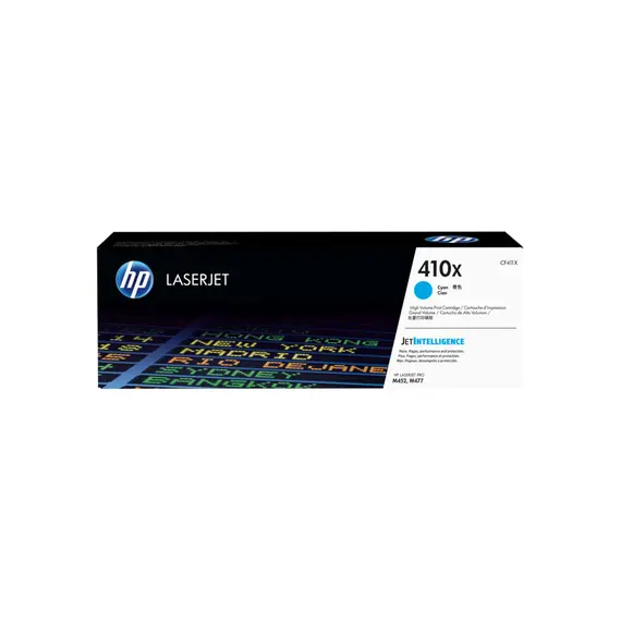 Toner HP 410X Azul CF411X - Alta Capacidade para Impressões Coloridas - Loja BluePixel