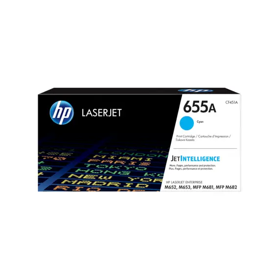 Toner HP 655A Azul CF451A - Capacidade 10.500 páginas | Loja BluePixel