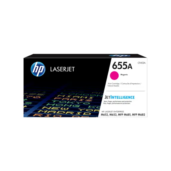 Toner HP 655A Magenta CF453A - Capacidade 10.500 páginas | Loja BluePixel