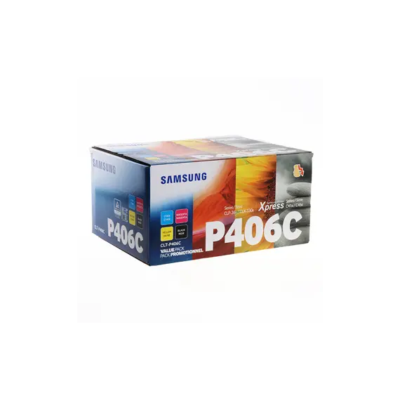 Pack de 4 Toners HP/Samsung P406C Compatíveis - Impressões de Alta Qualidade | bluepixel.pt